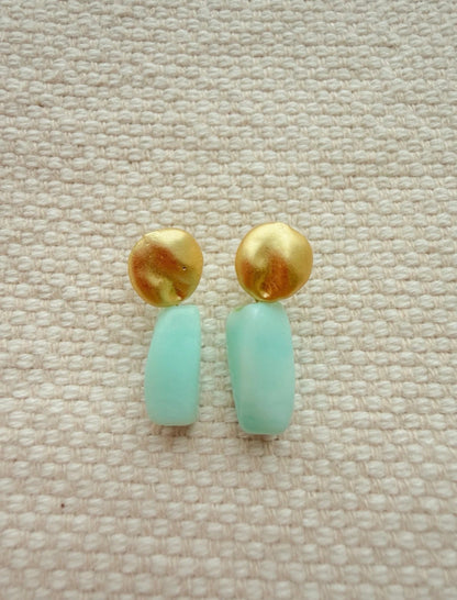 „Neptun“ Opal-Ohrstecker