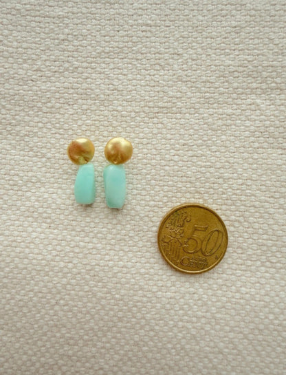 „Neptun“ Opal-Ohrstecker